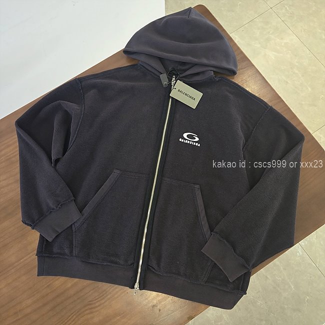 발렌시아가 후드 집업 레플리카 미러급 SA급 S급 고퀄리티 의류 [남성] - best