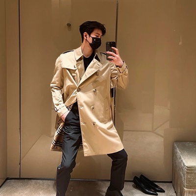 버버리 트렌치코트 (3 color) 레플리카 미러급 SA급 S급 고퀄리티 헤리티지 롱코트 의류 [남성] 최상급 하이엔드 - best