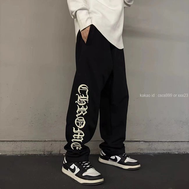 크롬하츠 슬로 라이드 스웨트팬츠 긴바지 레플리카 미러급 SA급 S급 고퀄리티 의류 [남성] 최상급 하이엔드 - best