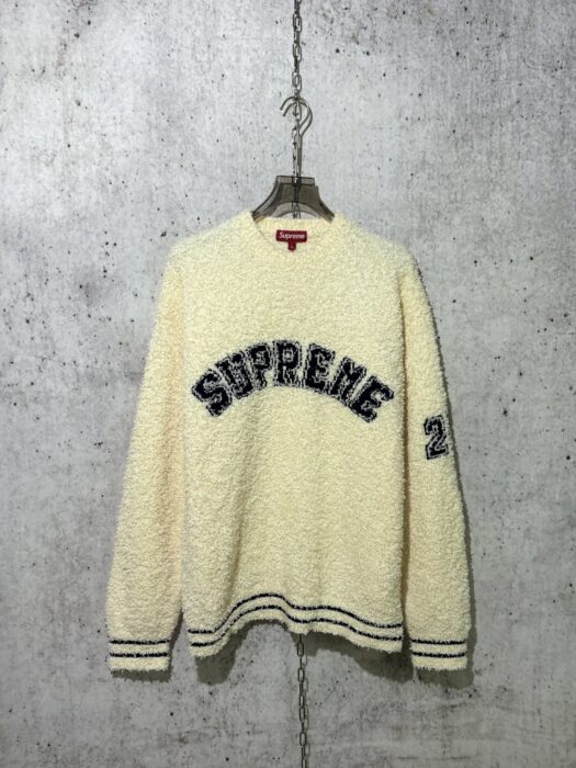 슈프림 위크5 Textured Arc Sweater 니트 베이지 레플리카 미러급 SA급 S급 고퀄리티 하이엔드 최상급 의류 [남성여성공용] - best