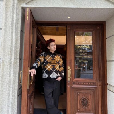 루이비통 울 블렌드 풀오버 니트 1AGJSO 레플리카 미러급 SA급 S급 고퀄리티 하이엔드 최상급 의류 [남성여성공용] - best