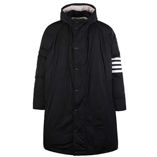 톰브라운 사선 후드 구스 롱패딩 레플리카 미러급 SA급 S급 고퀄리티 하이엔드 최상급 의류 [남성여성공용] - best