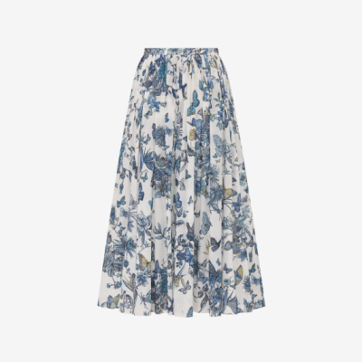 디올 레플리카 플레어 미디 스커트