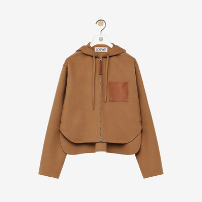 로에베 레플리카 미니 아나그램 래더패치 울 자켓