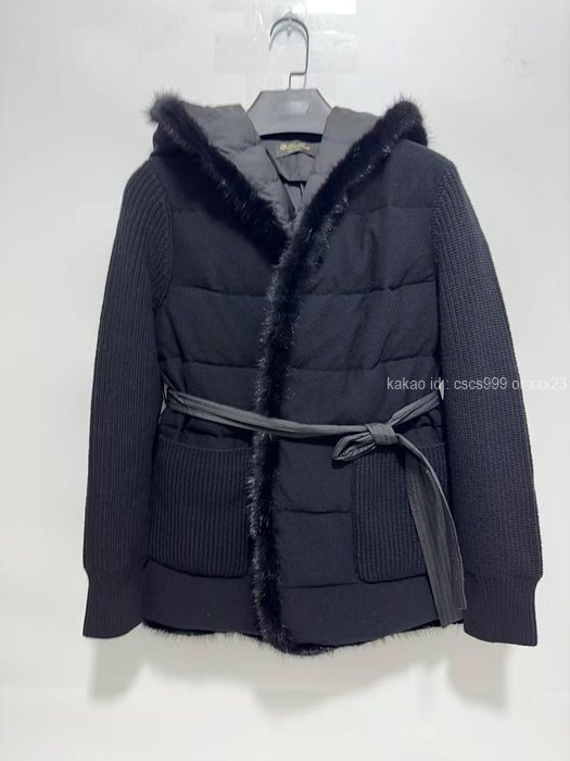 2025.12.13_[윤ㅇㅇ 고객님 주문제품 검수사진] 로로피아나 후드 패딩 니트 레플리카 미러급 SA급 S급 고퀄리티 하이엔드 최상급