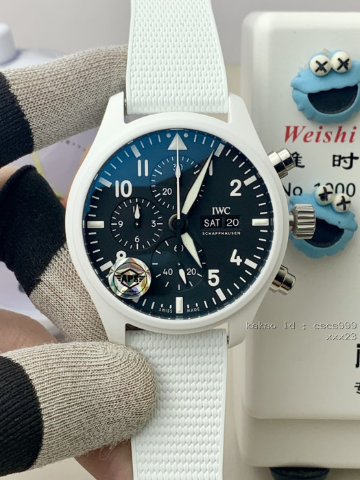 2026.08.14_[김ㅇㅇ 고객님 주문제품 검수사진] IWC 파일럿 크로노그래프 화이트 세라믹 레플리카 미러급 SA급 S급 고퀄리티 하이엔드 최상급 이미테이션